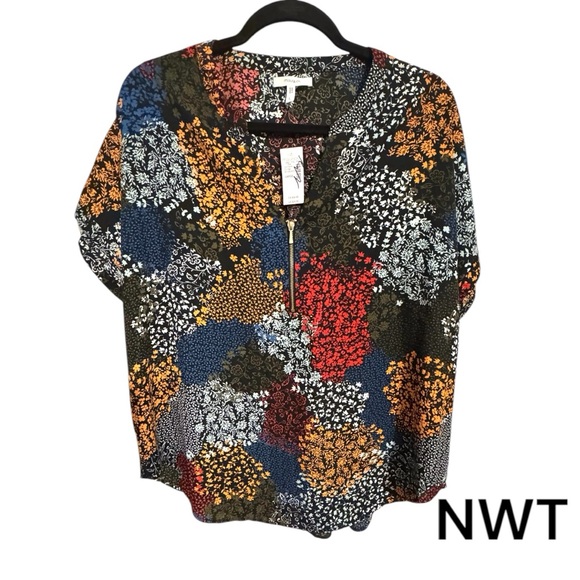 Maurices Tops - ❤️NWT BEAUTIFUL SPRING/SUMMER MULTI-COLOR   FLORAL TOP LARGE